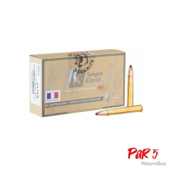 Balles Sologne Nosler Partition - Cal. 9.3x74 R - 9.3x74R / Par 5