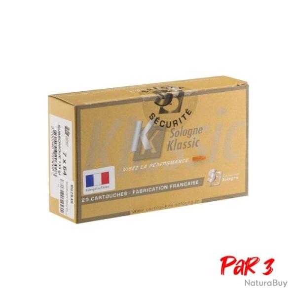 Balles Sologne Teilmantel - Cal. 7x64 - 7x64 / Par 3