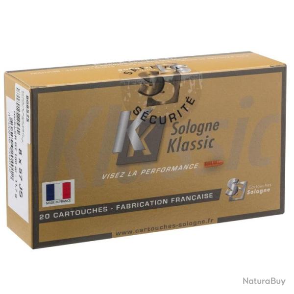 Balles Sologne	Nosler Partition - Cal. 8x57 JS - 8x57 JS / Par 1