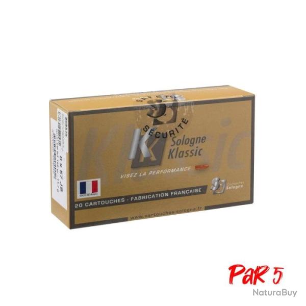 Balles Sologne	Nosler Partition - Cal. 8x57 JS - 8x57 JS / Par 5