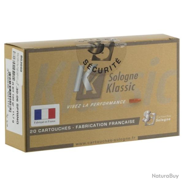 Balles Sologne Nosler Ballistic Tip - Cal. 30-06 Sprg - 30-06 / Par 1