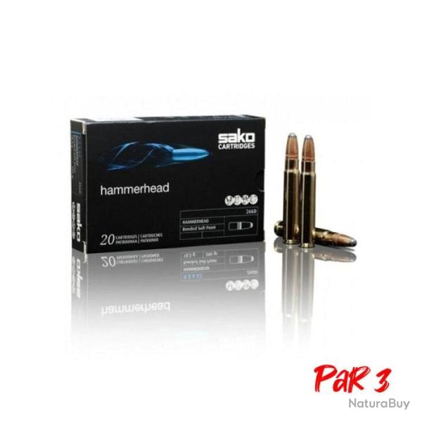 Balles Sako HammerHead Soft Point - 9.3x66 / Par 3