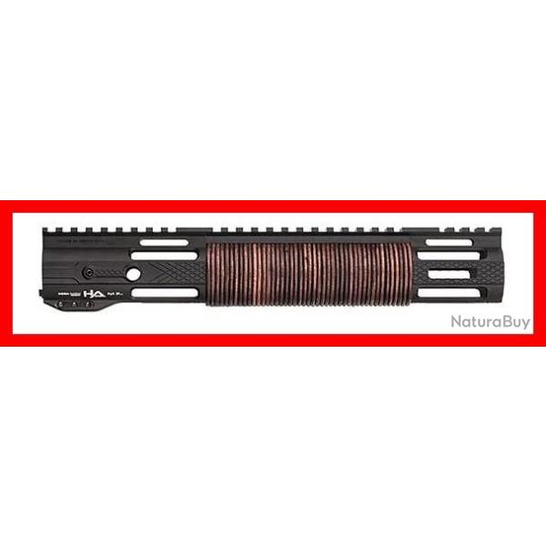 GARDE MAIN HERA ARMS AR15/M4 M-LOK 12'' - CUIR MARRON