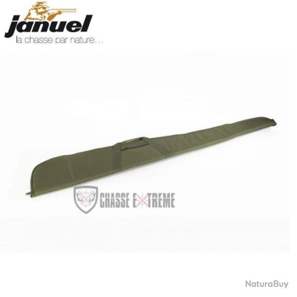 Fourreaux Fusil Toile JANUEL 140 cm Vert avec Poche