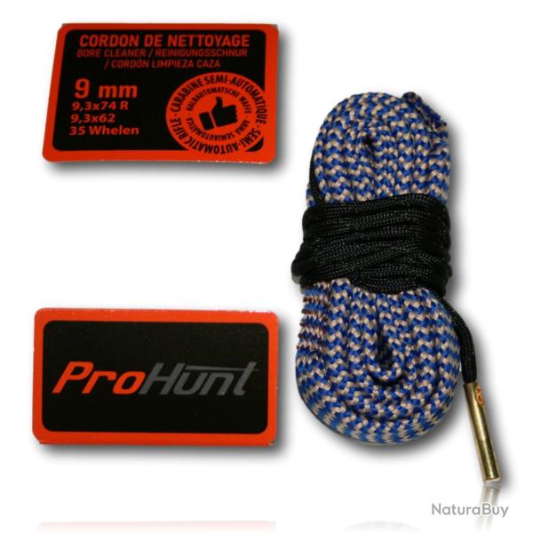 CORDON DE NETTOYAGE VERNEY CARRON POUR CARABINE 9 MM