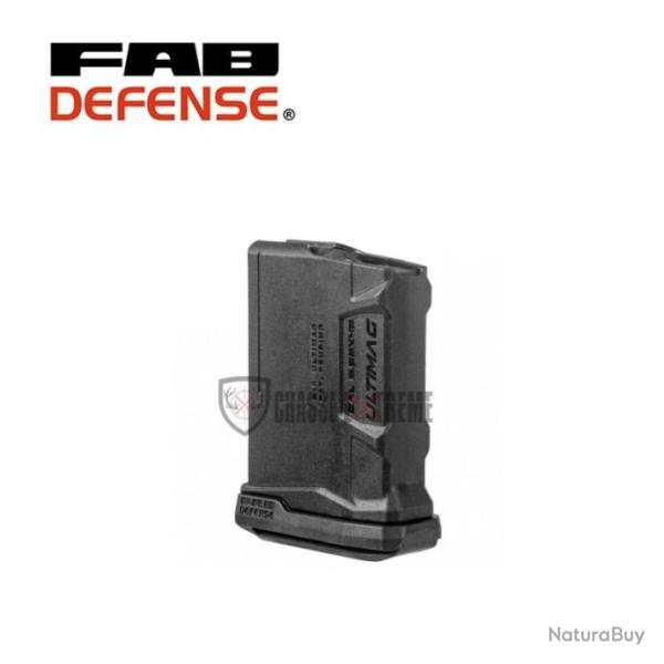 Chargeur FAB DEFENSE Ultimag Cal 223 Rem 10 Coups Noir pour Ar15 et M4