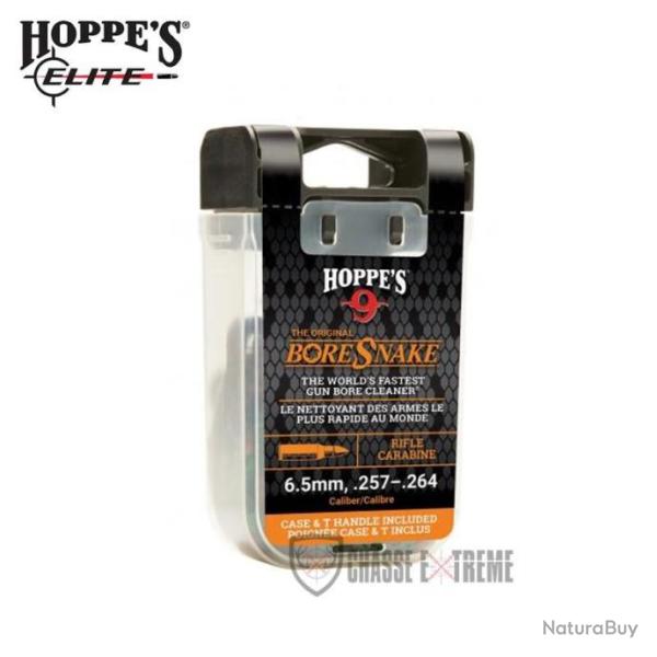 Cordon Nettoyage HOPPE'S Boresnake Den pour Carabine Cal 9.3MM,375,358,350