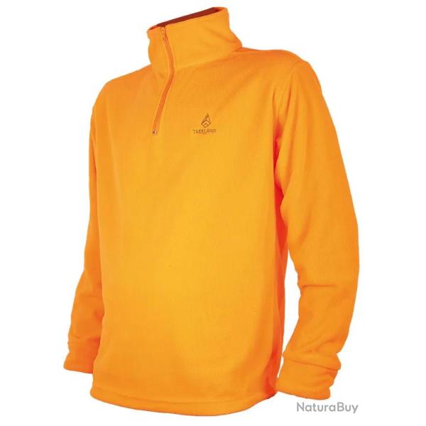 Polaire Enfant Col Zipp� Treeland Orange