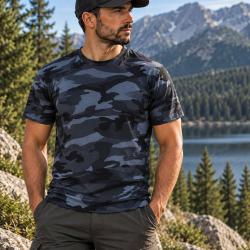 T-shirts Camo Midnight. GT