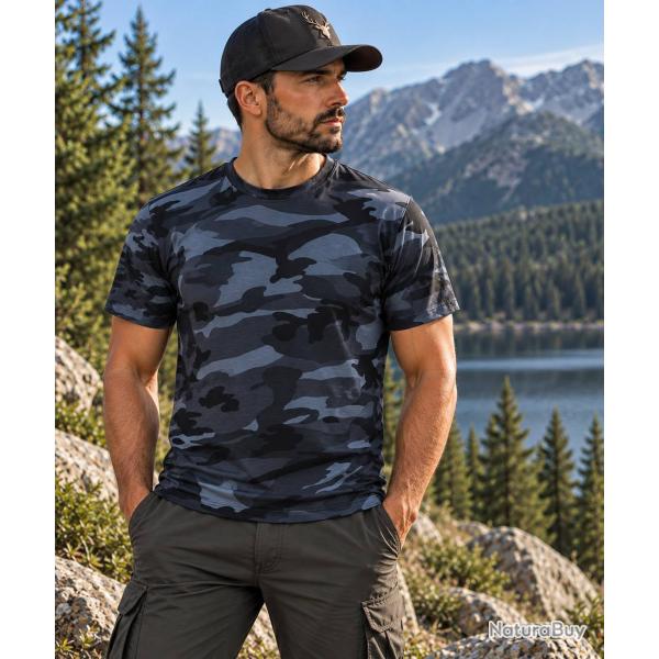 T-shirts Camo Midnight. GT