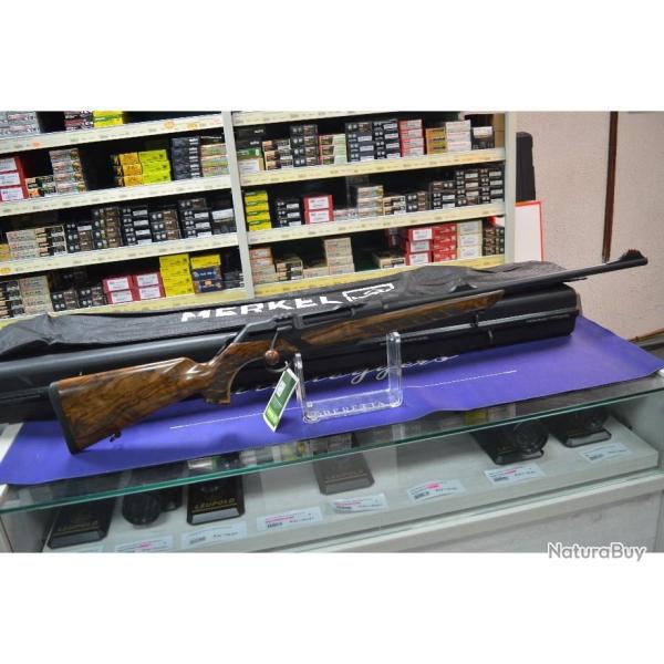 OFFRE SPECIALE  CARABINE MERKEL RX-HELIX LINAIRE ALTESSE GRADE 6 CALIBRE 30-06 + 1 VESTE OFFERTE