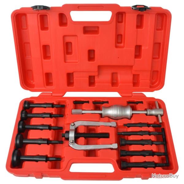 Kit d'extracteurs de roulements 16 pi�ces douille pilote voiture v�hicule 02_0003969