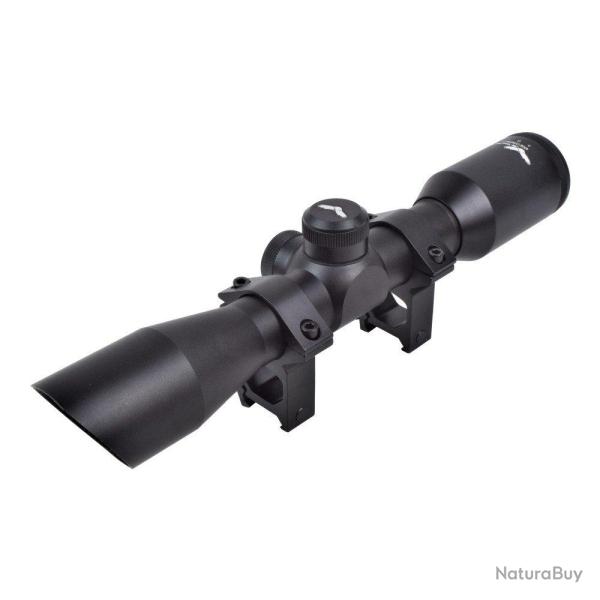 Lunette 4x32 Compact w/ Anneaux (JS Tactical)