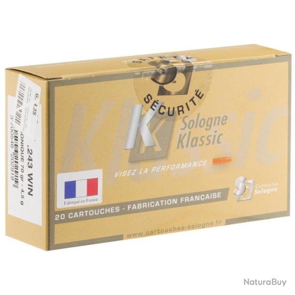 Balles Sologne Soft Point - Cal. 243 Win Sub - 243 win / Par 1