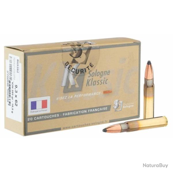 Balles Sologne Nosler Partition - Cal. 9.3x62 - 9.3x62 / Par 1