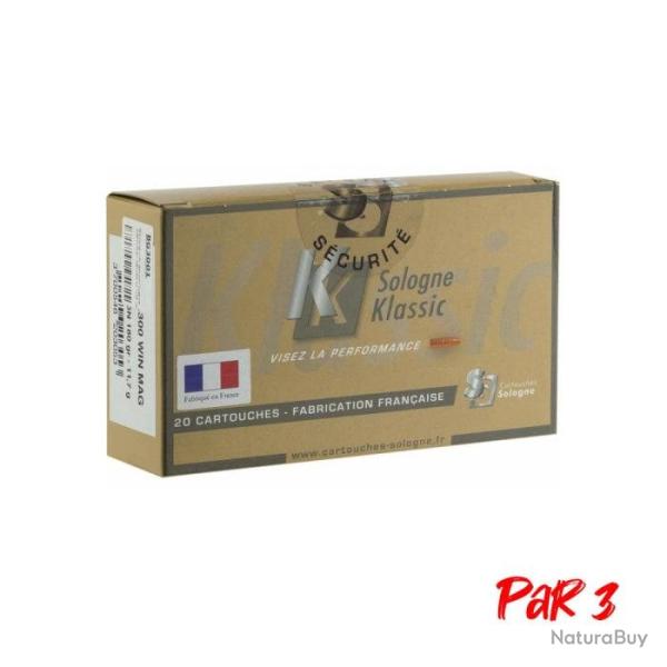 Balles Sologne Nosler Partition - 300 Win MAG / 220 / Par 3