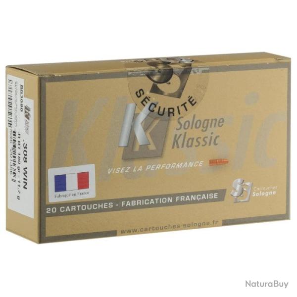 Balles Sologne Nosler Ballistic TIP - Cal. 308 Win - 308 Win MAG / Par 1