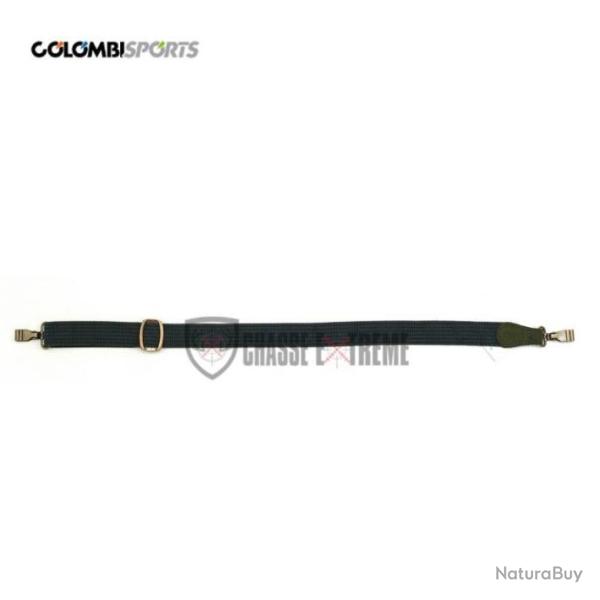 Bretelle COLOMBI SPORTS Elastique Mousqueton Sur Cuir