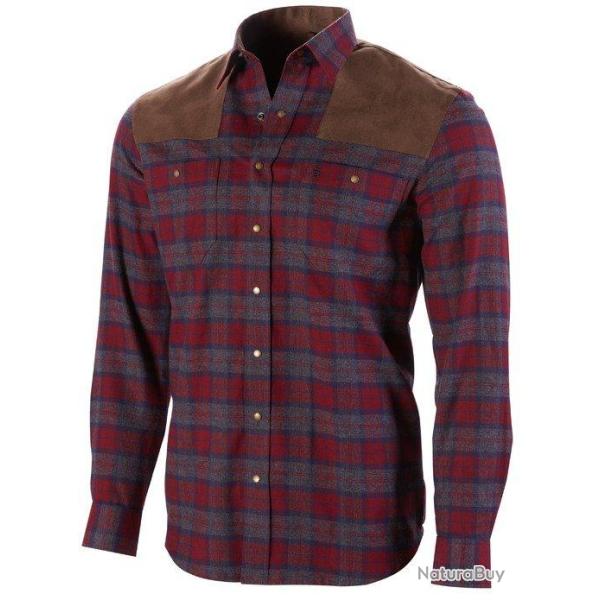 Chemise � manches longues Frederick rouge BROWNING