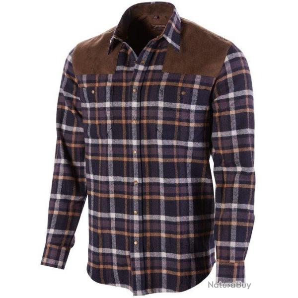 Chemise � manches longues Francis bleue BROWNING