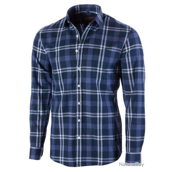 Chemise � manches longues Ryan bleue BROWNING