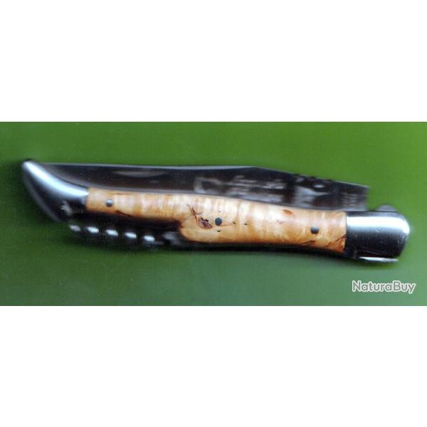 BOULEAU  LAGUIOLE tire bouchon grav� couteau GRATUIT Pr�nom