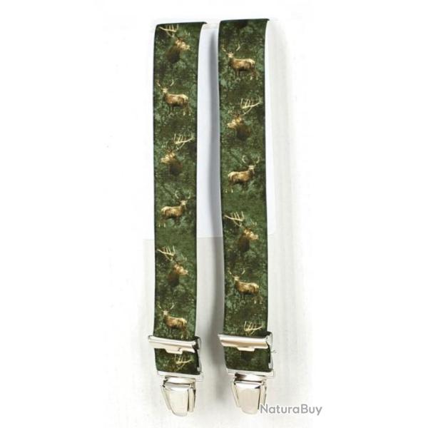 BRETELLES MOTIF CERF