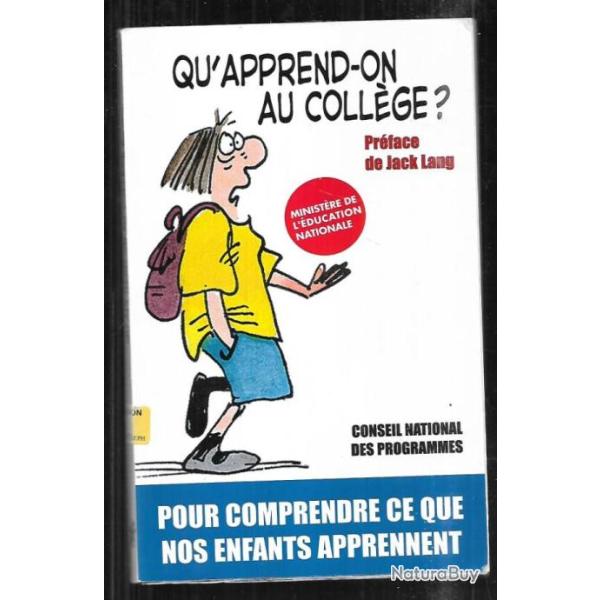 qu'apprend-on au collge? pour comprendre ce que nos enfants apprennent dessins bretecher agrippine