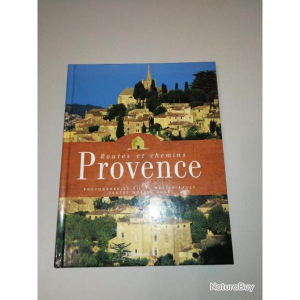 Livre vintage Routes et chemins de Provence