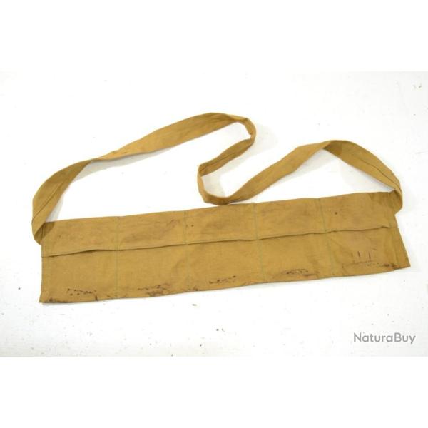 Bandouli�re bandooler Belge FN49 30.06 ou .303 british Belgique FN Mauser Enfield Belgium