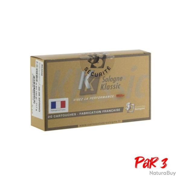 Balles Sologne Nosler Ballistic Tip - Cal. 30-06 Sprg - 30-06 / Par 3