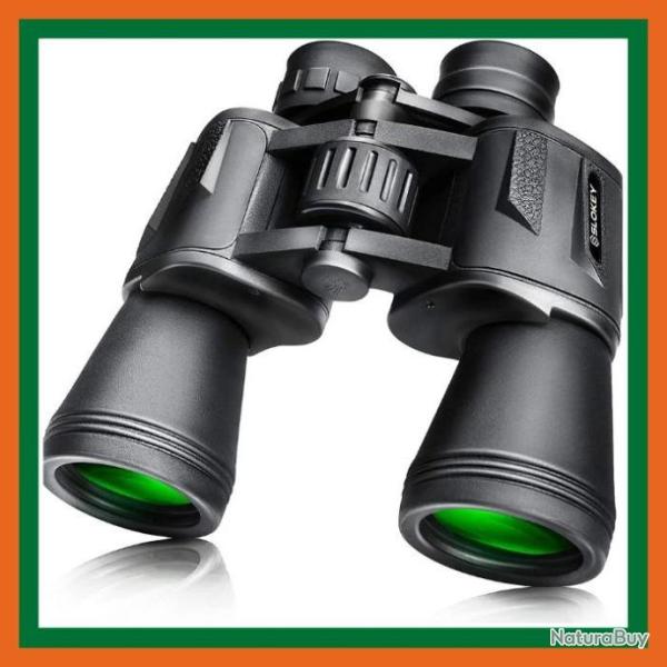 Jumelles 10x50 port�e puissante - Sacoche, sangle et chiffon en chamois - Livraison gratuite