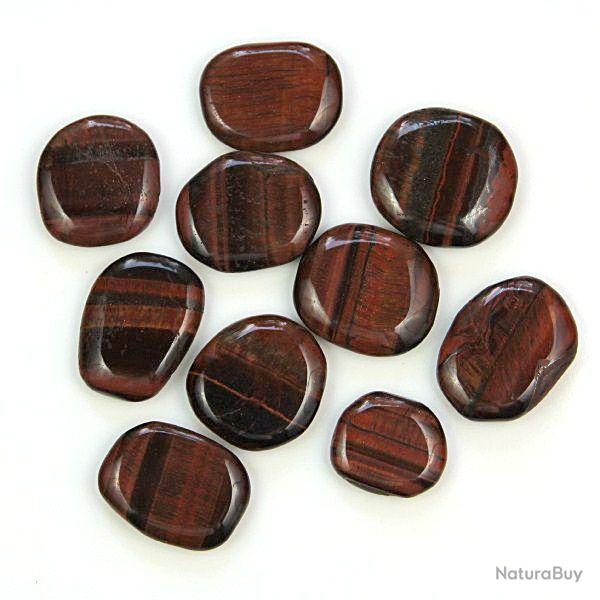 Galet plat oeil de boeuf - A l'unit� 21 � 30 grammes