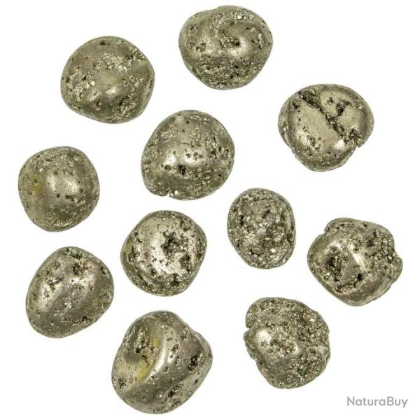 Pierres roul�es pyrite - A l'unit� 31 � 40 grammes