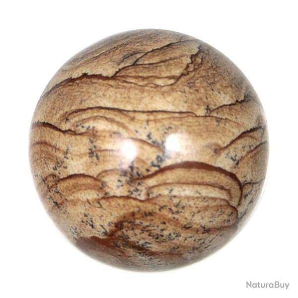 Sph�re en jaspe paysage 3 cm