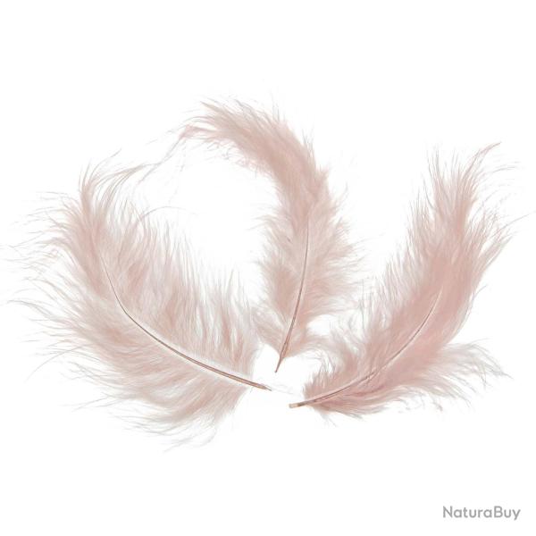Plumes de marabout - 12  18 cm - 5 grammes Rose