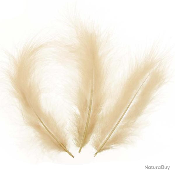 Plumes de marabout - 12  18 cm - 5 grammes Grge