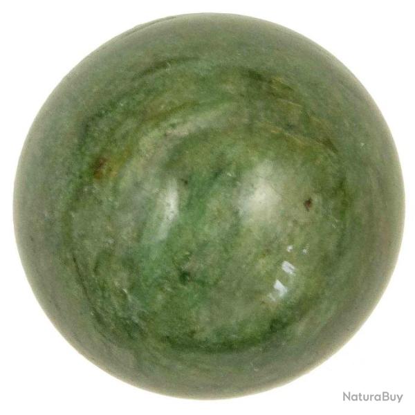 Sph�re en fuchsite verte 3 cm