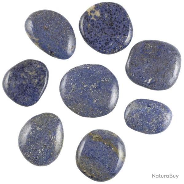Galet plat dumortierite - A l'unit� 21 � 30 grammes