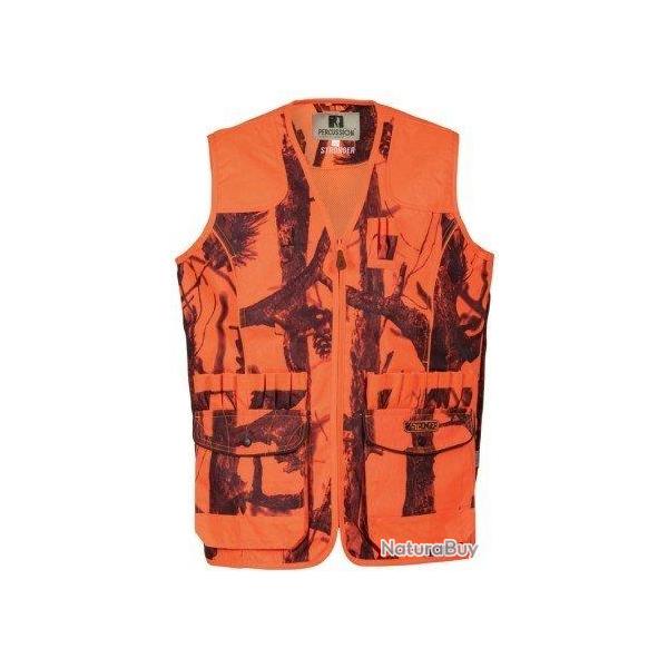 Gilet stronger GhostCamo B B orange PERCUSSION