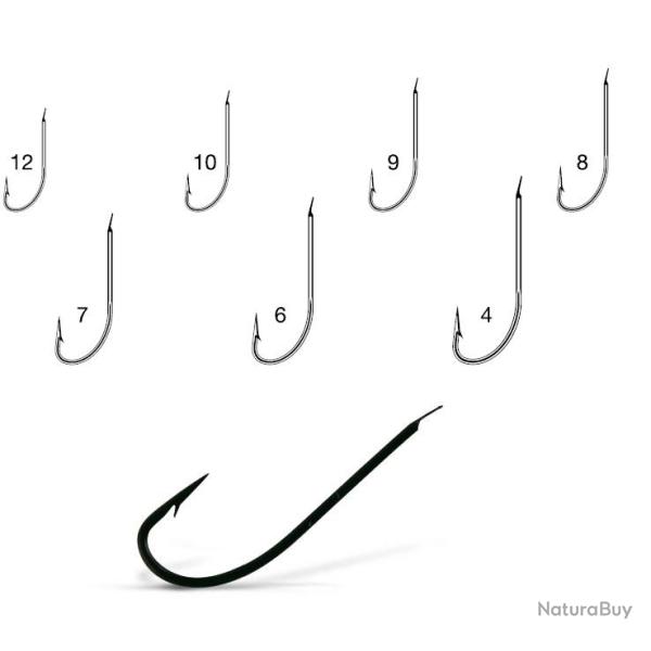 HAMECONS NON MONTES PECHE AU VER 7051BK PAR 20 Taille 6