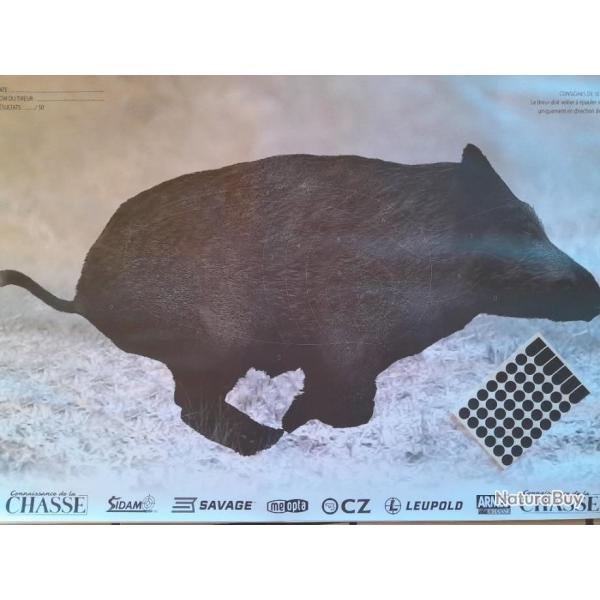 3 CIBLES... SANGLIER plus  r�glage...