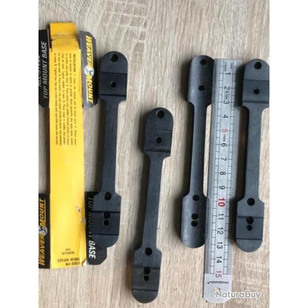 Embase acier WEAVER neuve  ref 5454 pour MARLIN 1894