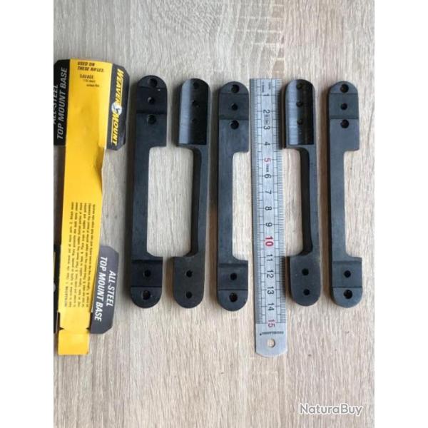 Embase acier WEAVER ref6146S pour SAVAGE 110 //NEUF//