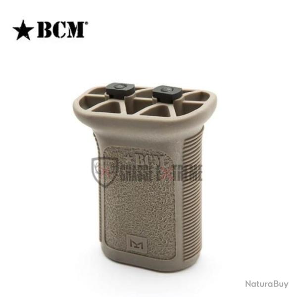 Poign�e Verticale Polym�re BCM Gunfighter Short FDE - M-LOK