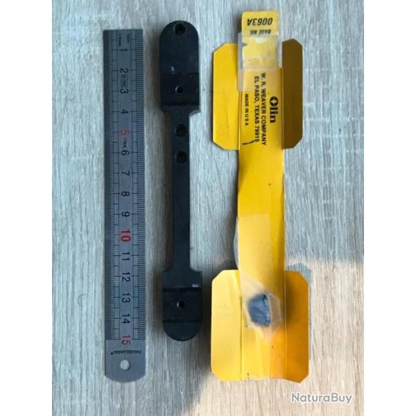embase WEAVER acier neuve  d'origine ref 0063A pour Browning