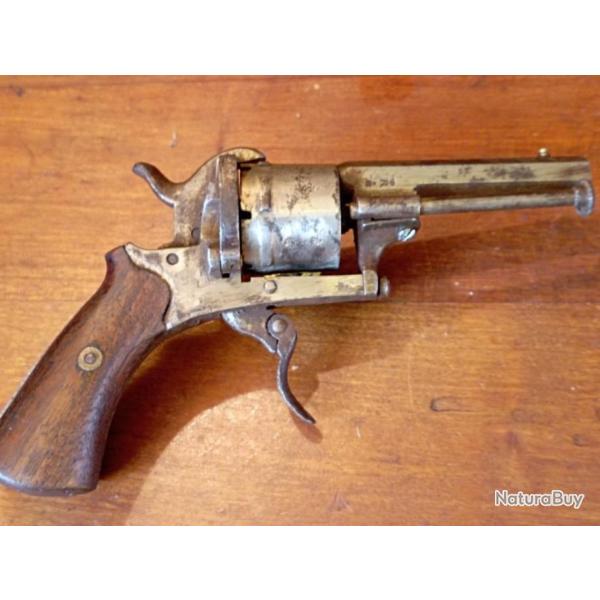 R�volver Li�geois � broche en 7 mn