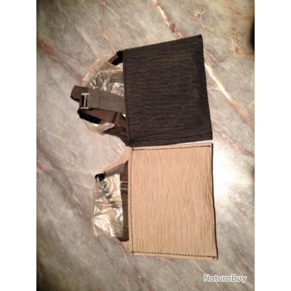 lot de 2 paires de lunette jetable militaire  anti poussiere, WW2 ?