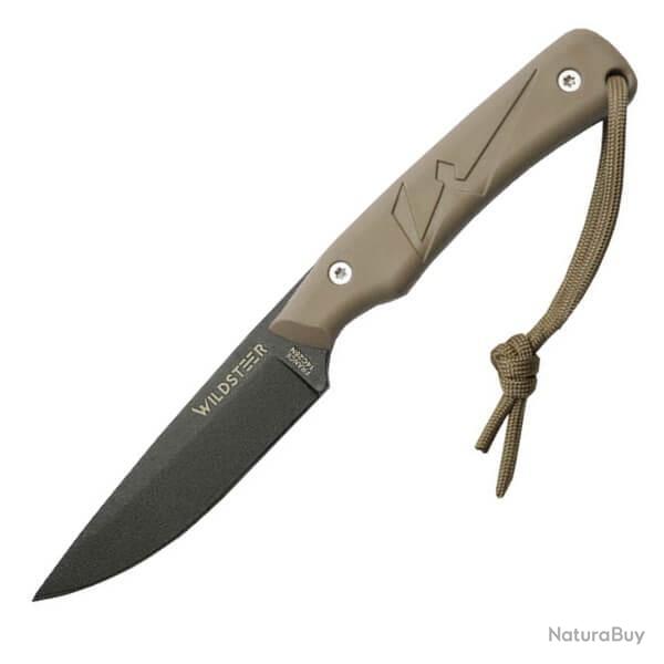 Couteau outdoor Wildsteer Troll coyote lame noire