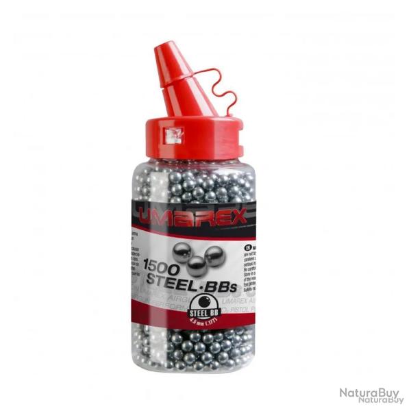 Biberon grande capacit� de 1500 billes HQ acier BB cal 4.5